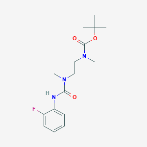 molecular formula C16H24FN3O3 B12053927 Serine Hydrolase Inhibitor-9 