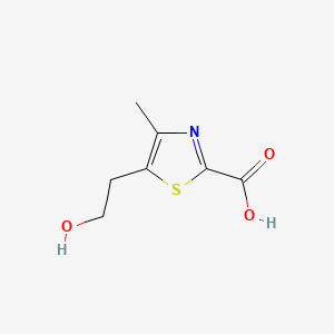 5-(beta-Hydroxyethyl)-4-methylthiazole-2-carboxylic acid