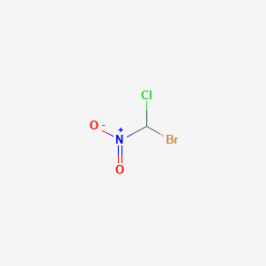 molecular formula CHBrClNO2 B120540 Bromochloronitromethane CAS No. 135531-25-8