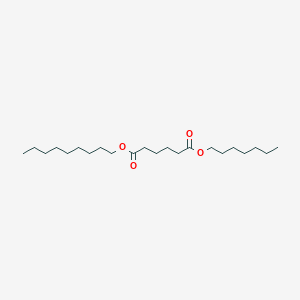 molecular formula C22H42O4 B12054015 Heptyl nonyl adipate CAS No. 86248-24-0