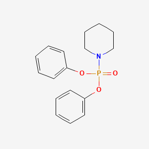 molecular formula C17H20NO3P B12054024 Diphenyl 1-piperidinylphosphonate 