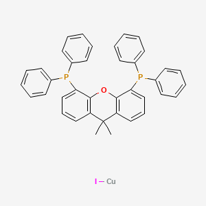 molecular formula C39H32CuIOP2 B12054061 Iodo[4,5-bis(diphenylphosphino)-9,9-dimethylxanthene]copper(I) 