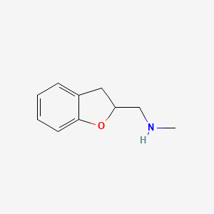 B1205409 2-Methylaminomethyl coumaran CAS No. 21130-01-8