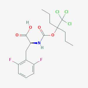 molecular formula C18H22Cl3F2NO4 B12054122 Wasa-Yu MPAA Ligand 
