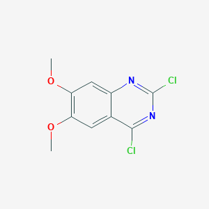 molecular formula C10H8Cl2N2O2 B120542 2,4-Dichloro-6,7-dimethoxyquinazoline CAS No. 27631-29-4