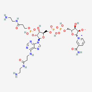 molecular formula C31H48N11O19P3 B1205426 Acpacnad CAS No. 95754-68-0