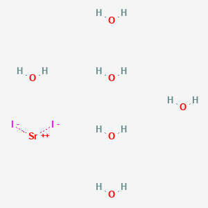 molecular formula H12I2O6Sr B12054264 Strontium iodide hexahydrate 