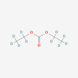 molecular formula C5H10O3 B12054286 Diethyl-d10 Carbonate CAS No. 440671-47-6
