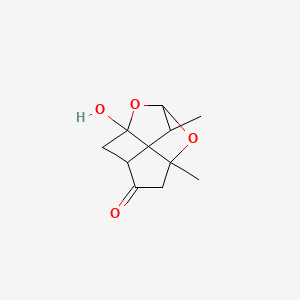 molecular formula C10H14O4 B1205433 Paeonimetabolin I CAS No. 99624-67-6