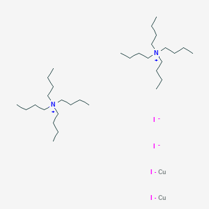 molecular formula C32H72Cu2I4N2 B12054336 iodocopper;tetrabutylazanium;diiodide 