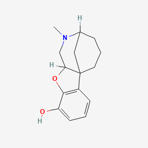 11-Methyl-8-oxa-11-azatetracyclo[10.3.1.01,9.02,7]hexadeca-2(7),3,5-trien-6-ol