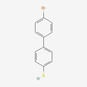 molecular formula C12H9BrS B12054412 4'-Bromo-4-mercaptobiphenyl CAS No. 220805-21-0