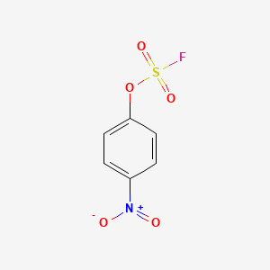 molecular formula C6H4FNO5S B12054486 4-Nitrophenyl sulfurofluoridate CAS No. 51451-34-4