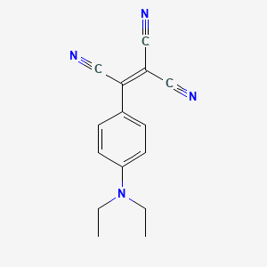 Ethenetricarbonitrile, [4-(diethylamino)phenyl]-