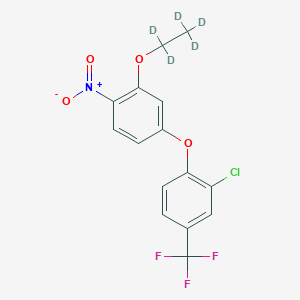 molecular formula C15H11ClF3NO4 B12054560 Oxyfluorfen-d5 