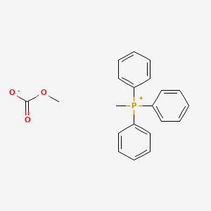 molecular formula C21H21O3P B12054632 Methyltriphenylphosphonium methylcarbonate 