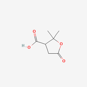 molecular formula C7H10O4 B1205465 Terebic acid CAS No. 79-91-4