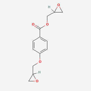 Oxiran-2-ylmethyl 4-(oxiran-2-ylmethoxy)benzoate