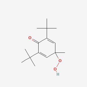 2,6-Di-tert-butyl-4-hydroperoxy-4-methyl-2,5-cyclohexadien-1-one