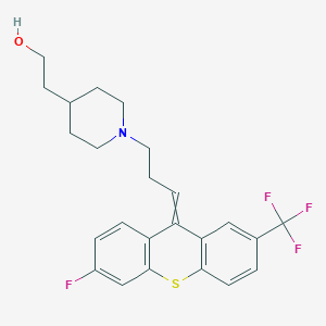 molecular formula C24H25F4NOS B1205485 cis-Piflutixol 