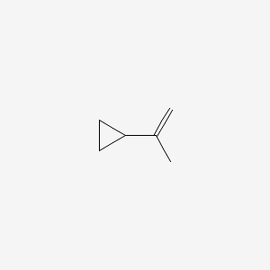 molecular formula C6H10 B1205493 Isopropenylcyclopropane CAS No. 4663-22-3
