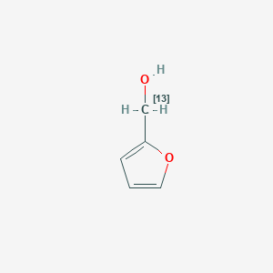 molecular formula C5H6O2 B12055012 furan-2-yl(113C)methanol 