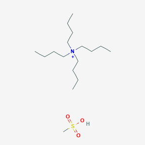molecular formula C17H40NO3S+ B12055028 Methanesulfonic acid; tetrabutylammonium ion 