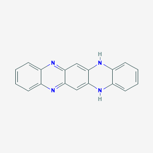 molecular formula C18H12N4 B120551 5,12-Dihydroquinoxalino[2,3-b]phenazine CAS No. 531-47-5