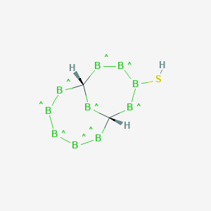 molecular formula C2H3B10S B12055104 m-Carborane-9-thiol CAS No. 64493-44-3