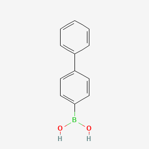 molecular formula C12H11BO2 B1205511 1,1'-Biphenyl-4-yl-boronic acid CAS No. 5122-94-1