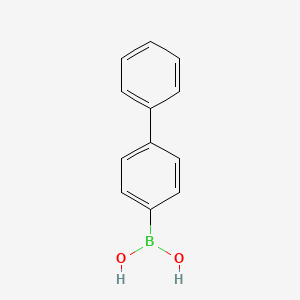 molecular formula C12H11BO2 B1205511 4-Biphenylboronic acid CAS No. 5122-94-1