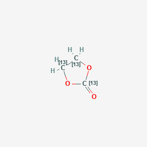 molecular formula C3H4O3 B12055130 1,3-Dioxolan-2-one-2,4,5-13C3 CAS No. 1173023-62-5