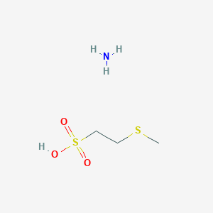 molecular formula C3H11NO3S2 B12055143 Methyl coenzyme M (ammonium) CAS No. 53501-94-3
