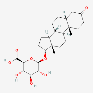 5-alpha-Dihydrotestosterone glucuronide