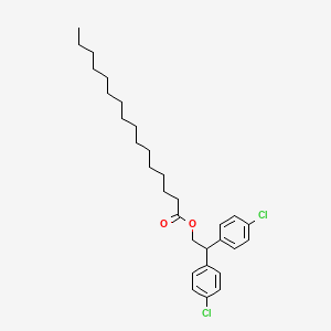 2,2-Bis(4-chlorophenyl)ethyl hexadecanoate
