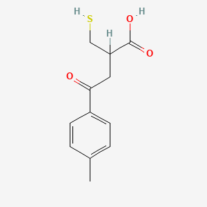 4-(4-methylphenyl)-4-oxo-2-(sulfanylmethyl)butanoic Acid