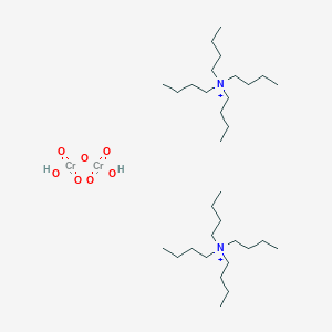 molecular formula C32H74Cr2N2O7+2 B12055460 hydroxy-(hydroxy(dioxo)chromio)oxy-dioxochromium;tetrabutylazanium 