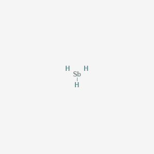 molecular formula Sb B1205547 Stibine CAS No. 7803-52-3