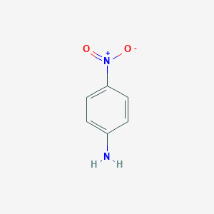 molecular formula C6H6N2O2 B120555 4-硝基苯胺 CAS No. 100-01-6