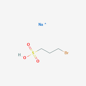 molecular formula C3H7BrNaO3S B12055526 3-Bromopropanesulfonic acid sodium salt, >=97% 