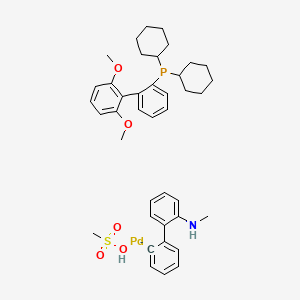 molecular formula C40H51NO5PPdS- B12055538 SPhos Pd G4 