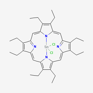 molecular formula C36H44Cl2N4Sn B12055575 Sn(IV) Octaethylporphine dichloride 