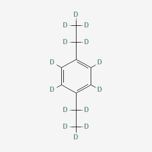 molecular formula C10H14 B12055583 1,4-Diethylbenzene-d14 