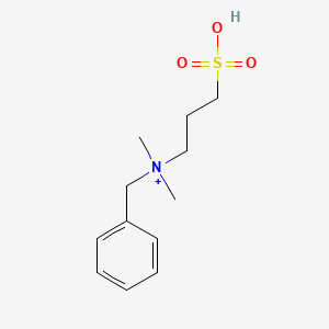 molecular formula C12H20NO3S+ B12055666 Benzyldimethyl(3-sulfopropyl)azanium CAS No. 1903754-18-6