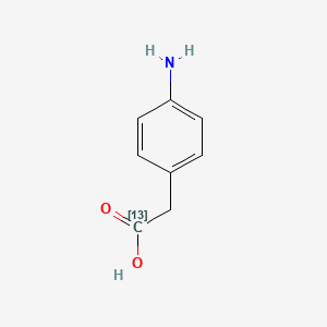 molecular formula C8H9NO2 B12055684 2-(4-aminophenyl)acetic acid CAS No. 1173022-36-0