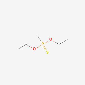 Phosphonothioic acid, methyl-, O,O-diethyl ester