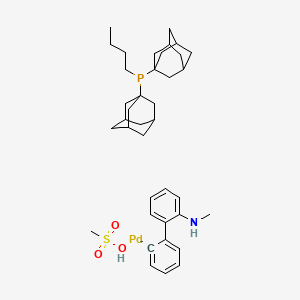 molecular formula C38H55NO3PPdS- B12055705 cataCXium Pd G4 