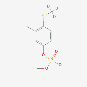 molecular formula C10H15O4PS B12055734 Fenthoxon (S-Methyl-d3) 