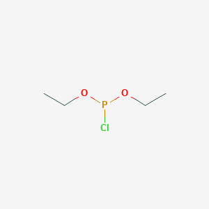 molecular formula C4H10ClO2P B120558 二乙基氯亚磷酸酯 CAS No. 589-57-1