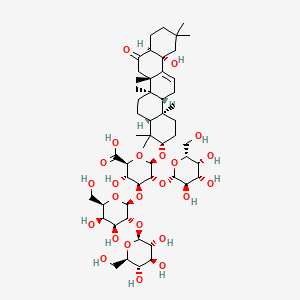 molecular formula C53H84O24 B1205582 Camellidin II 